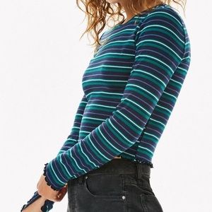 PACSUN striped long sleeve